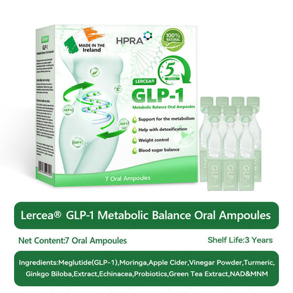 HPRA Recommendation Flagship Store Direct Sales 💜𝐋𝙀𝑹𝐂𝗘𝗔® Metabolic Balance Oral Ampoules⭐: Obesity,CardiovascularDiseases, Diabetes,Sleep Apnea Syndrome, joint lssues, etc