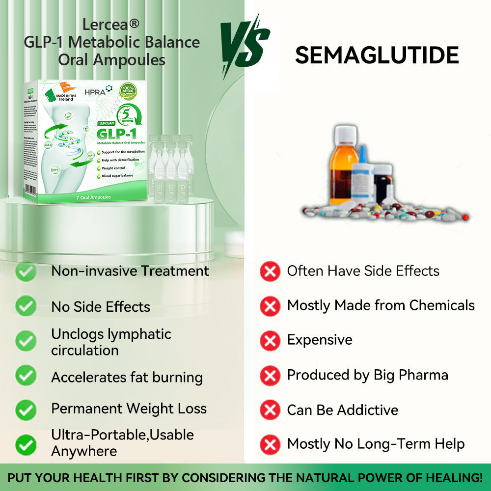 HPRA Recommendation Flagship Store Direct Sales 💜𝐋𝙀𝑹𝐂𝗘𝗔® Metabolic Balance Oral Ampoules💜: Obesity,CardiovascularDiseases, Diabetes,Sleep Apnea Syndrome, joint lssues, etc