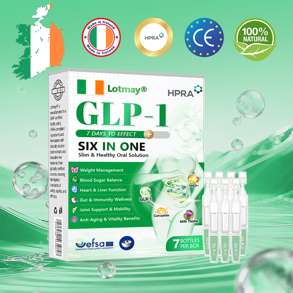 🎀𝐎𝐟𝐟𝐢𝐜𝐢𝐚𝐥 Ireland 𝐂𝐞𝐫𝐭𝐢𝐟𝐢𝐞𝐝👨‍⚕️𝐋𝐨𝐭𝐦𝐚𝐲® GLP-1 6-in-1 Oral Liquid  Supports weight management, heart & vascular health, blood sugar balance, sleep quality, joint flexibility, and overall wellbeing