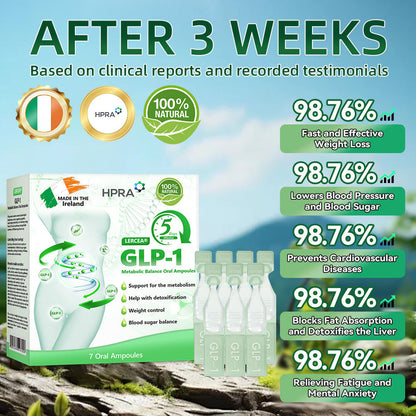 HPRA Recommendation Flagship Store Direct Sales 💜𝐋𝙀𝑹𝐂𝗘𝗔® Metabolic Balance Oral Ampoules⭐: Obesity,CardiovascularDiseases, Diabetes,Sleep Apnea Syndrome, joint lssues, etc