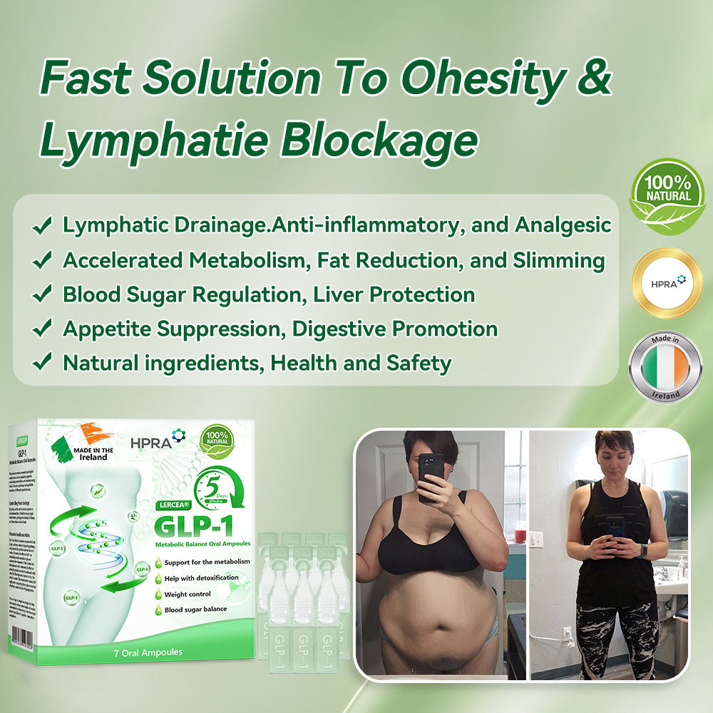 HPRA Recommendation Flagship Store Direct Sales 💜𝐋𝙀𝑹𝐂𝗘𝗔® Metabolic Balance Oral Ampoules⭐: Obesity,CardiovascularDiseases, Diabetes,Sleep Apnea Syndrome, joint lssues, etc